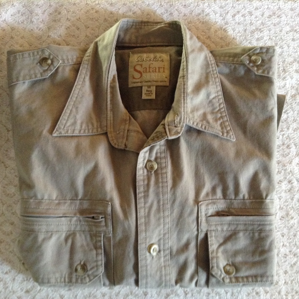 Men's Cabela's Safari Series short sleeved shirts